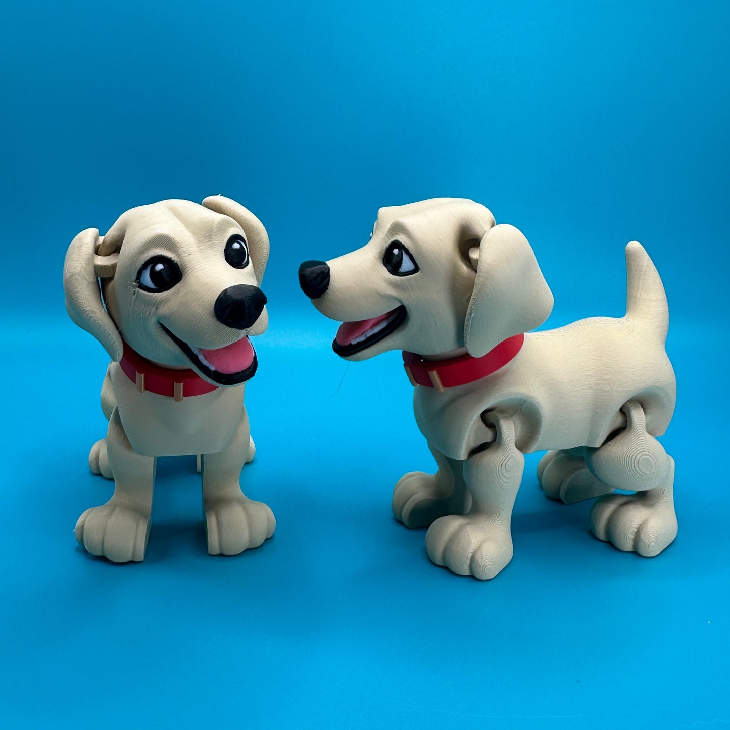 Cute Labrador Retriever Puppy 3D Printed Toy