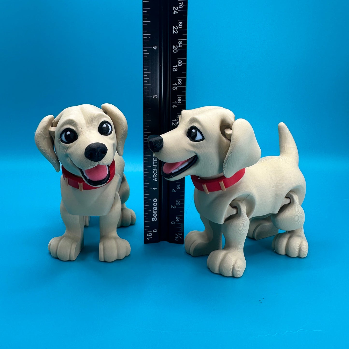Cute Labrador Retriever Puppy 3D Printed Toy