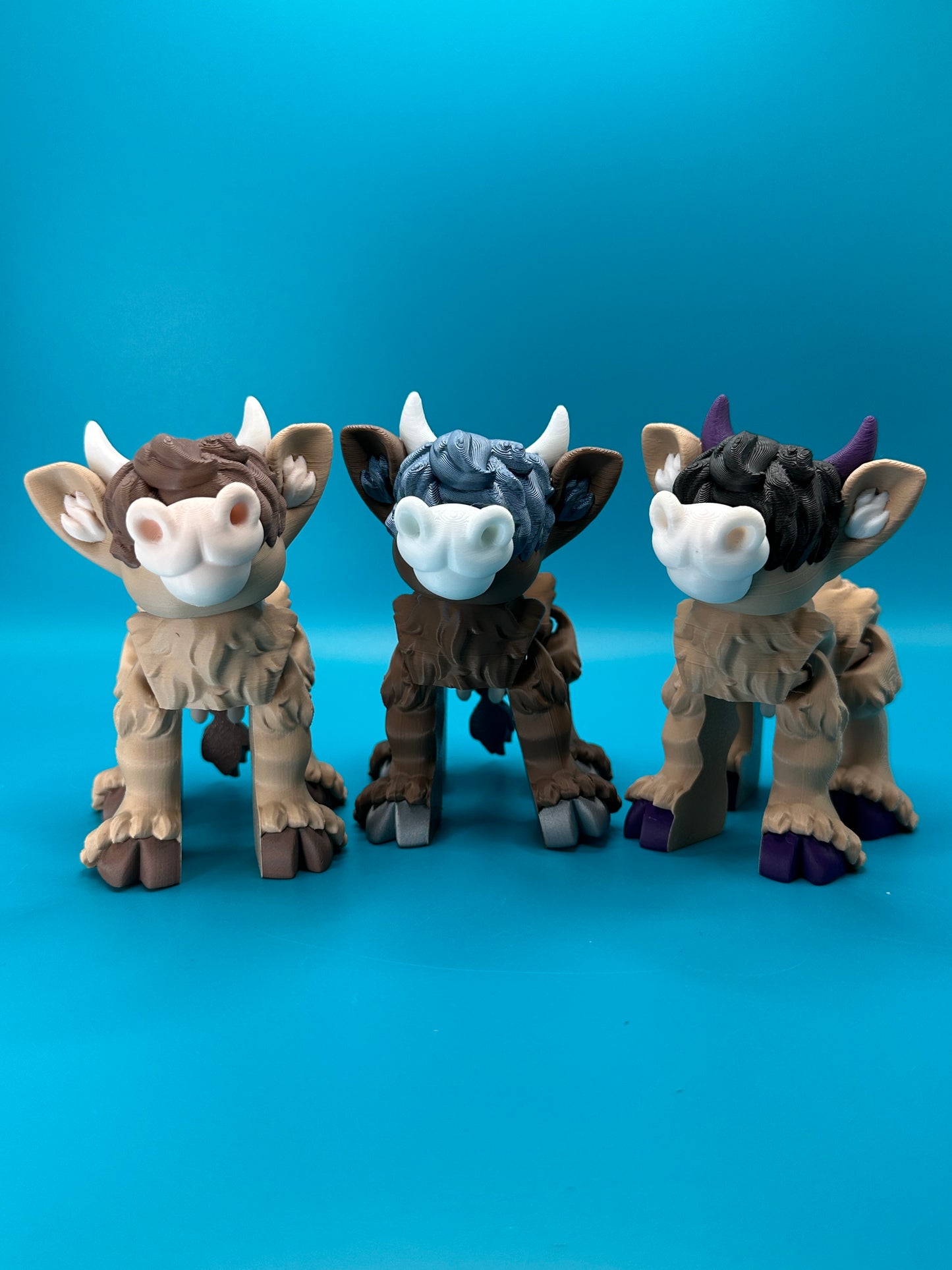 Flexi 3D Printed Highland Cow | Printverse