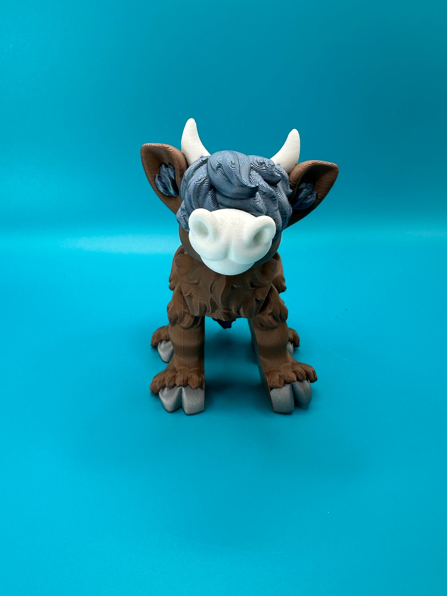 Flexi 3D Printed Highland Cow | Printverse