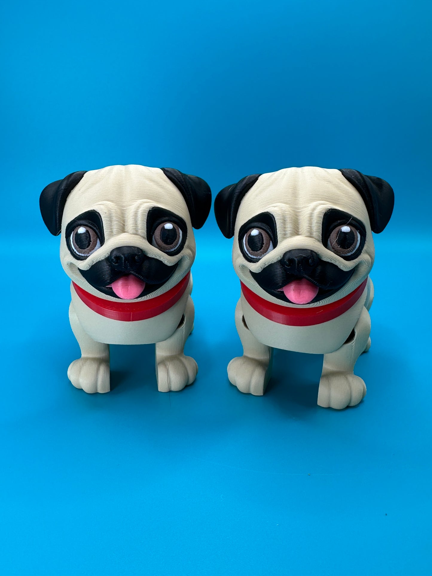Pug 3D Printed Dog | Fidget | Desk Toy