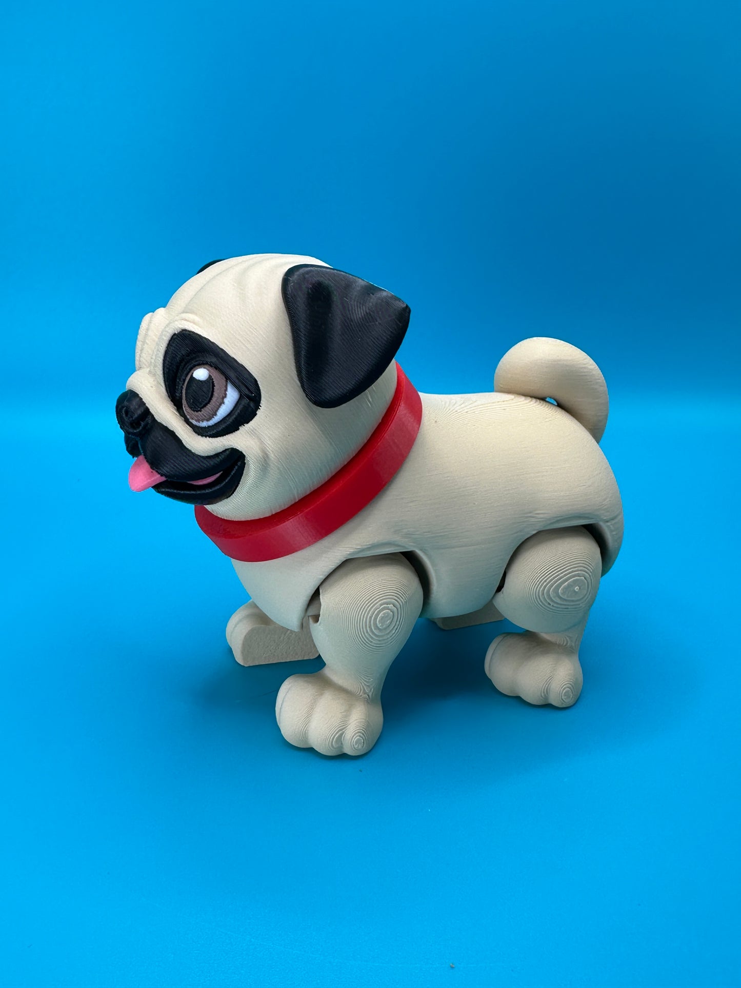 Pug 3D Printed Dog | Fidget | Desk Toy
