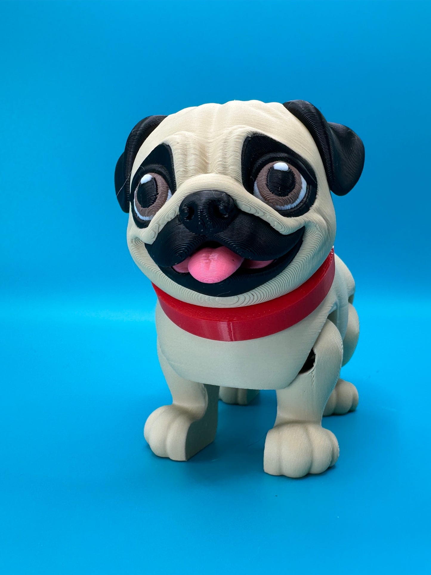 Pug 3D Printed Dog | Fidget | Desk Toy