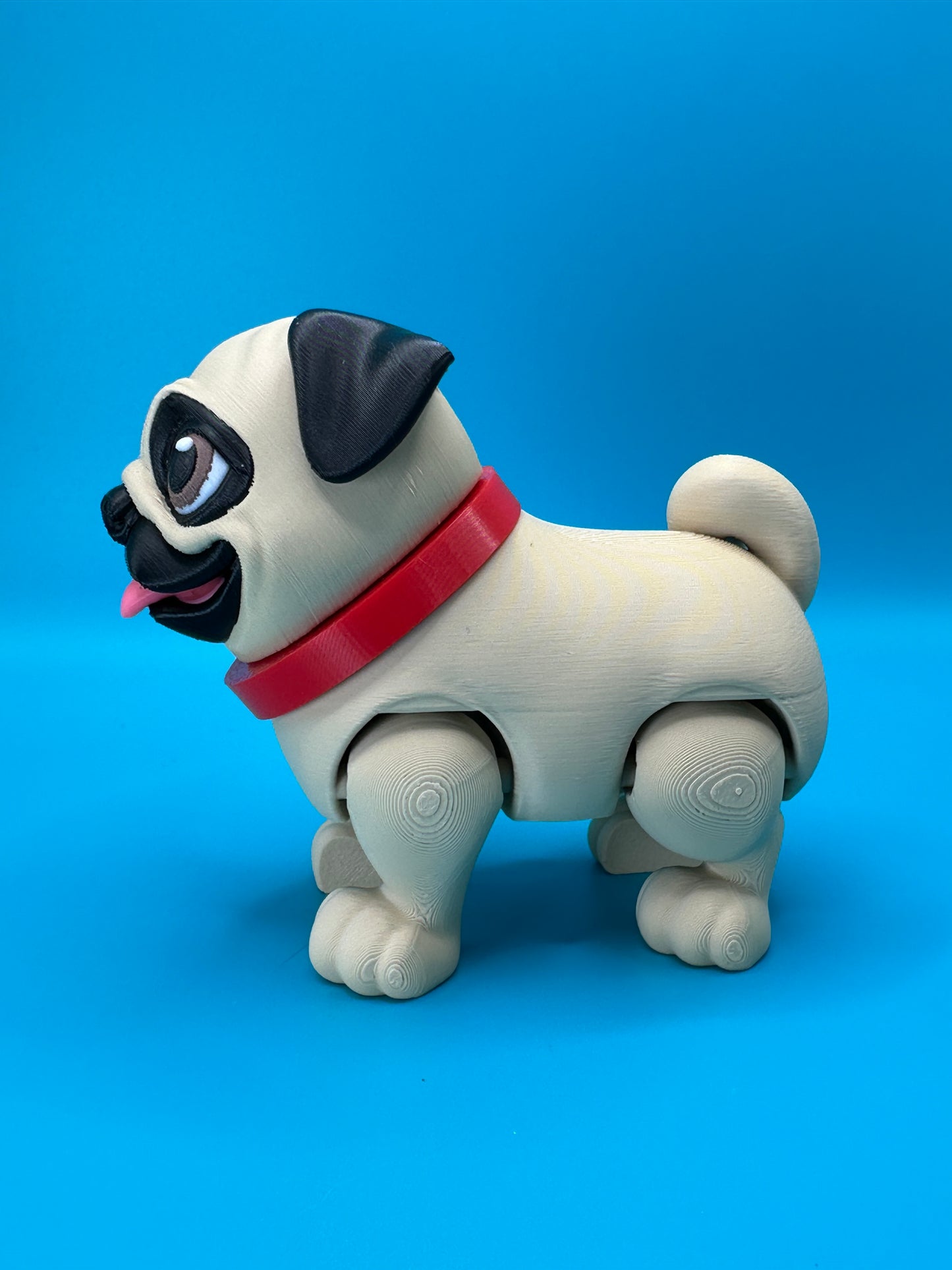 Pug 3D Printed Dog | Fidget | Desk Toy