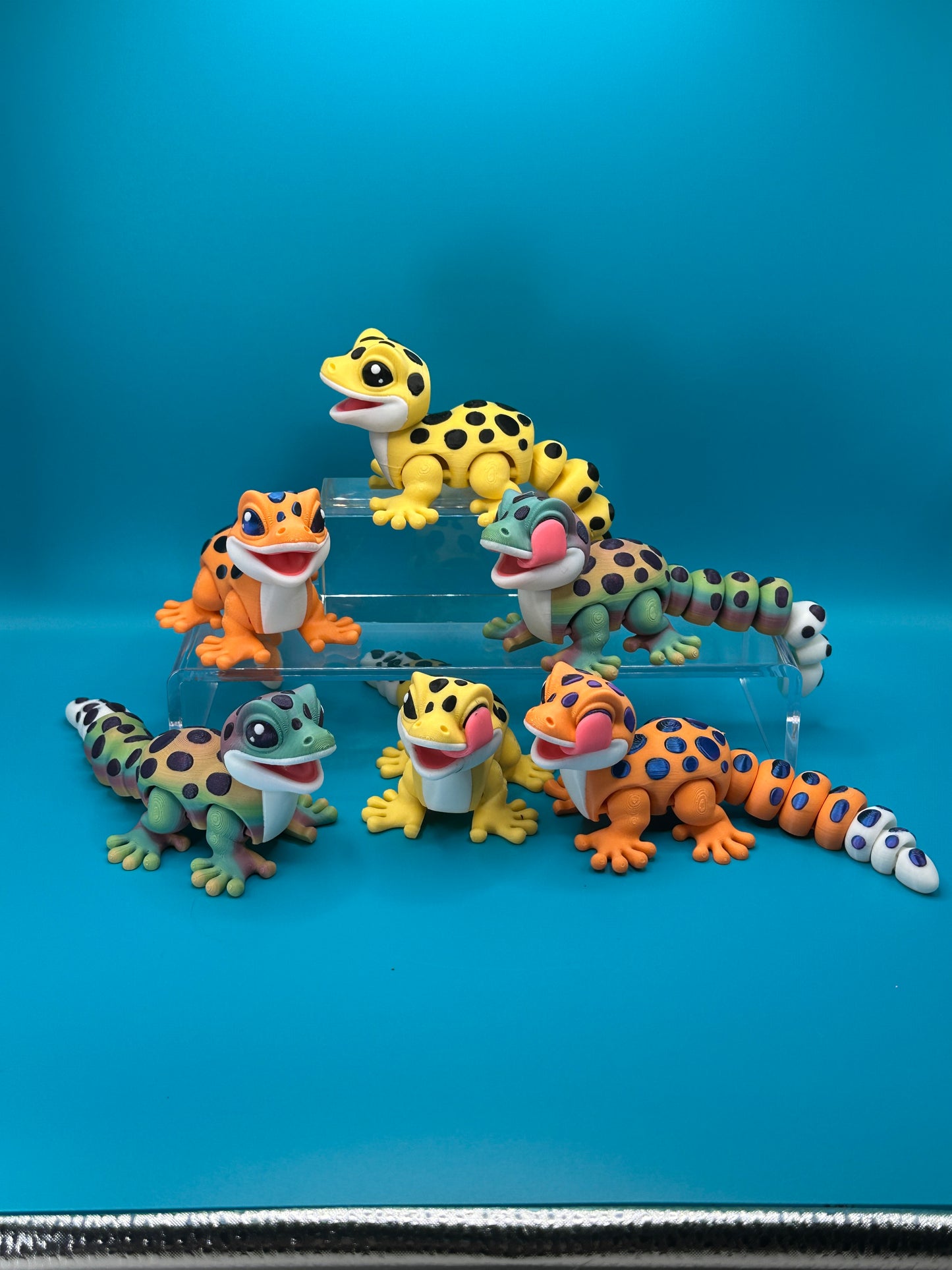 3D Printed Leopard Gecko Toy