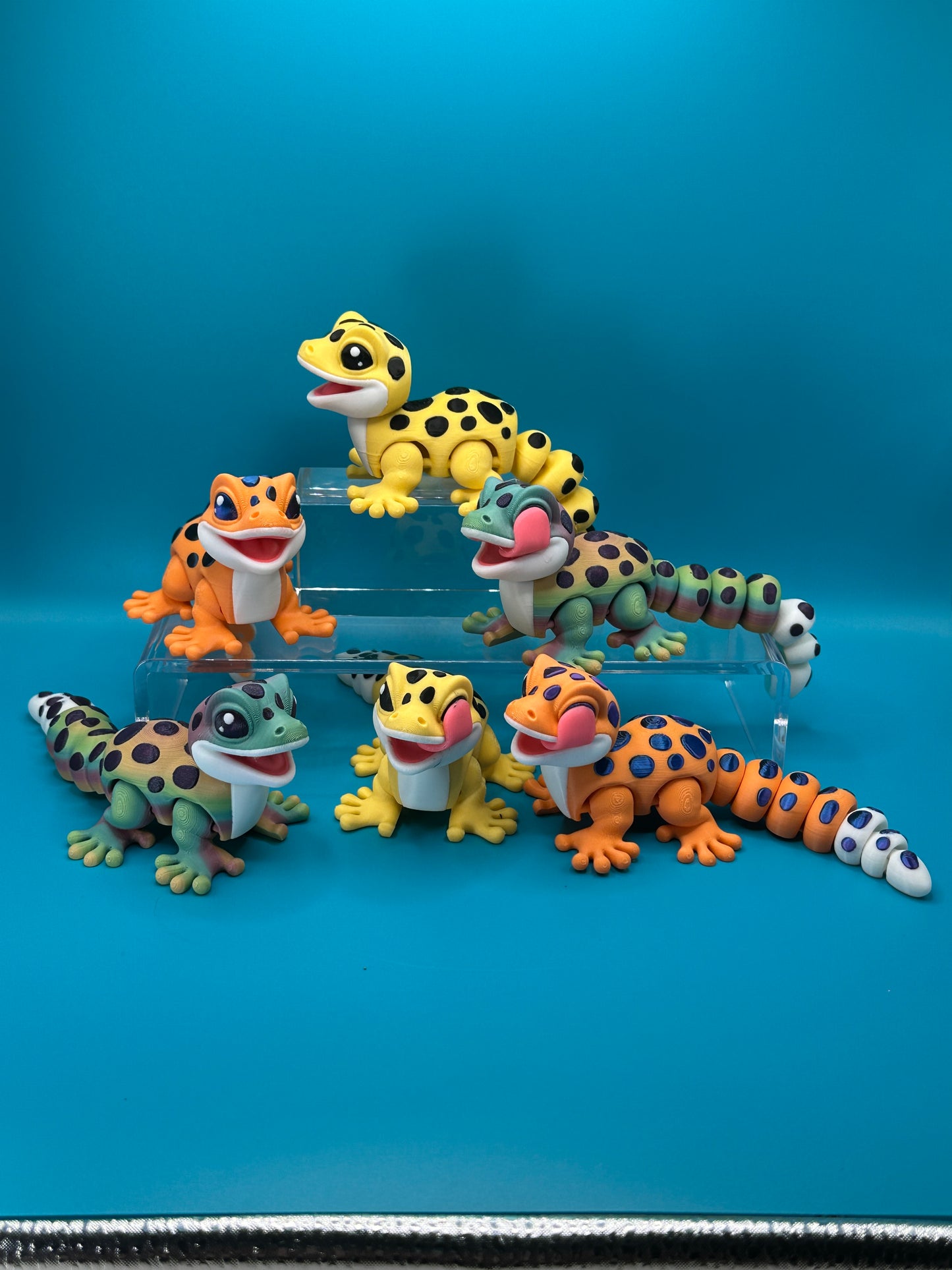 3D Printed Leopard Gecko Toy