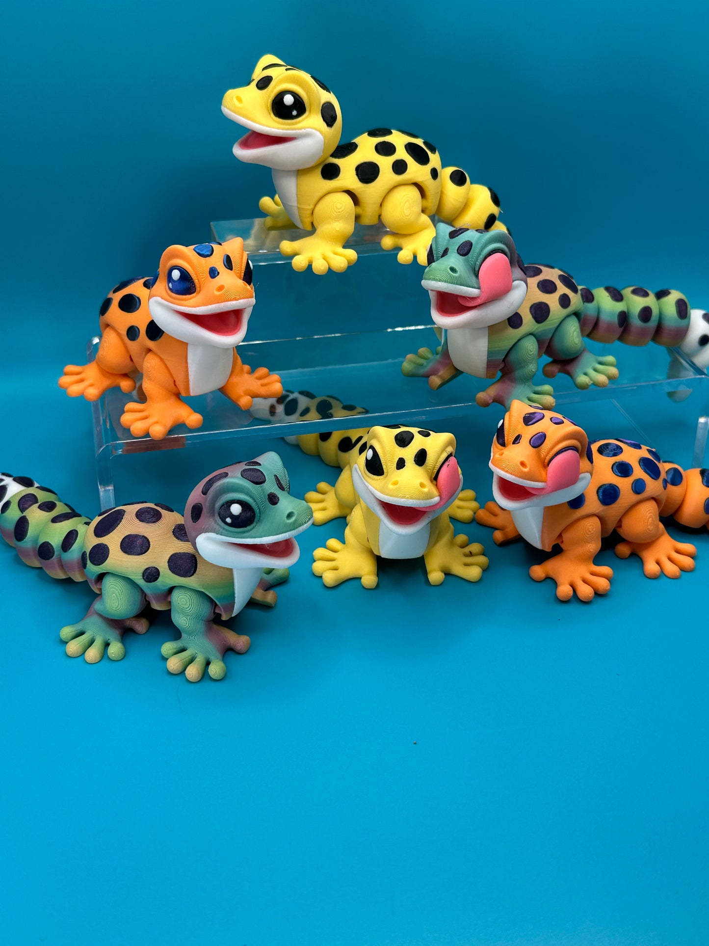 3D Printed Leopard Gecko Toy
