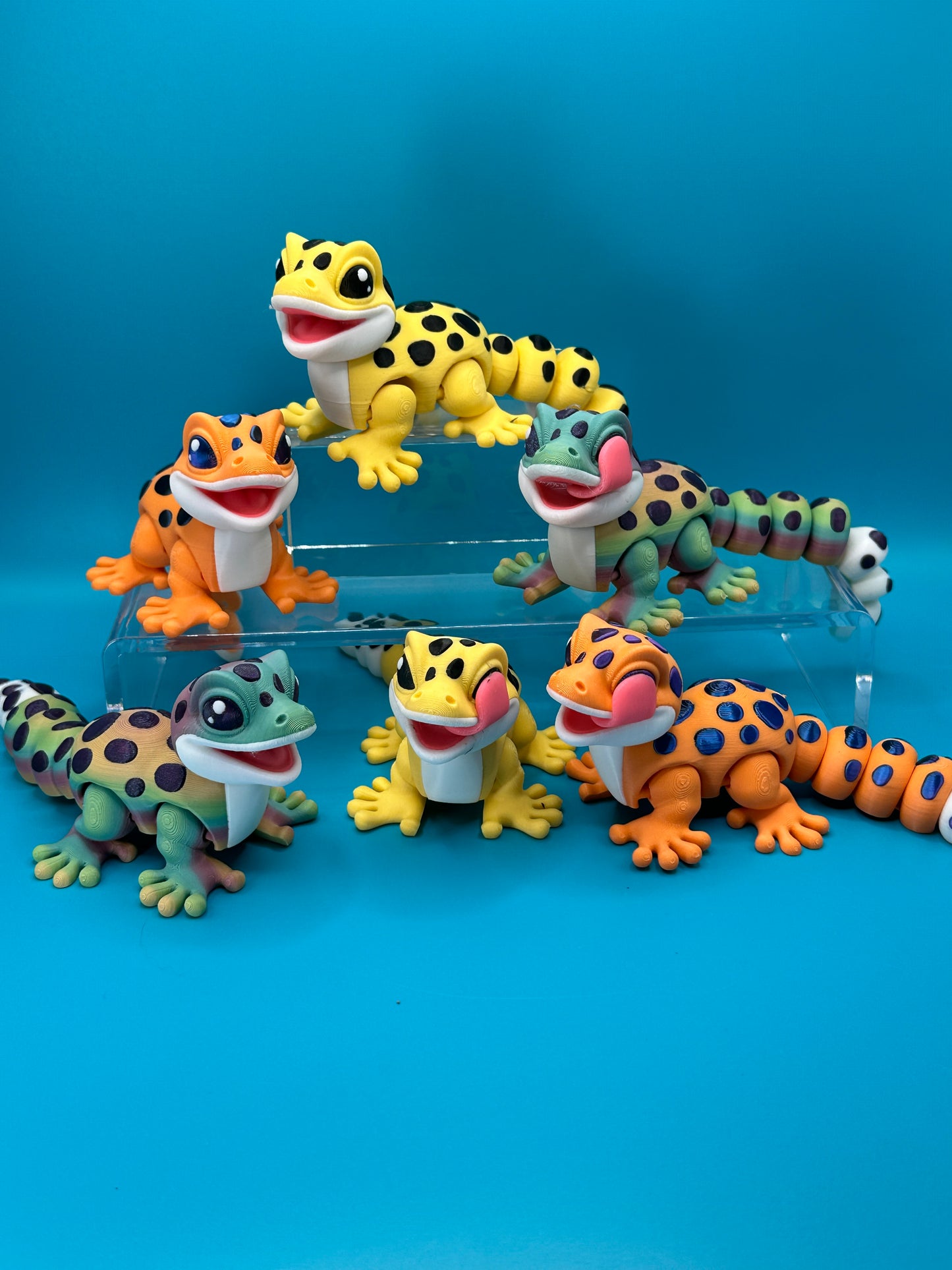 3D Printed Leopard Gecko Toy
