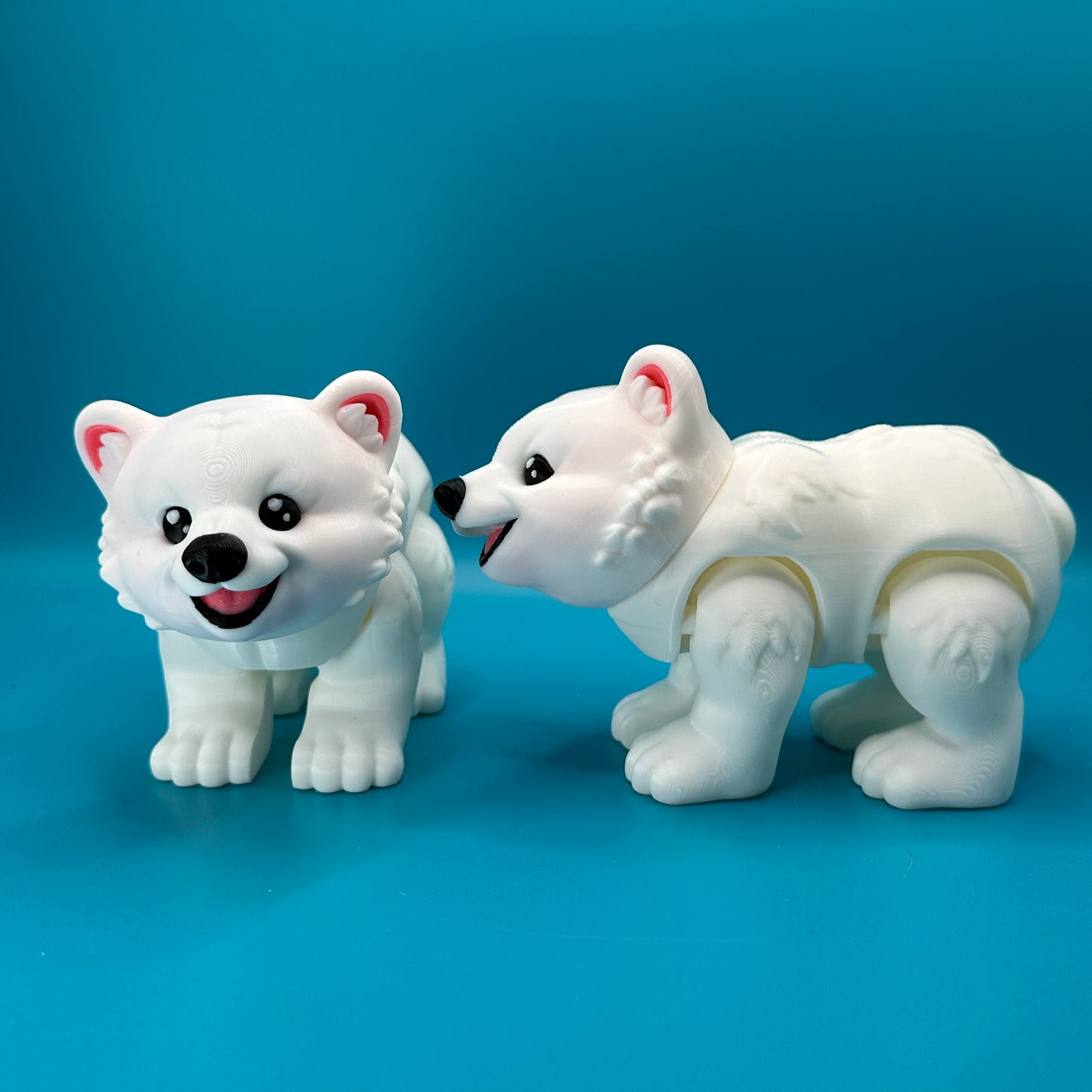 Baby Polar Bear Flexi | 3D Printed Animal