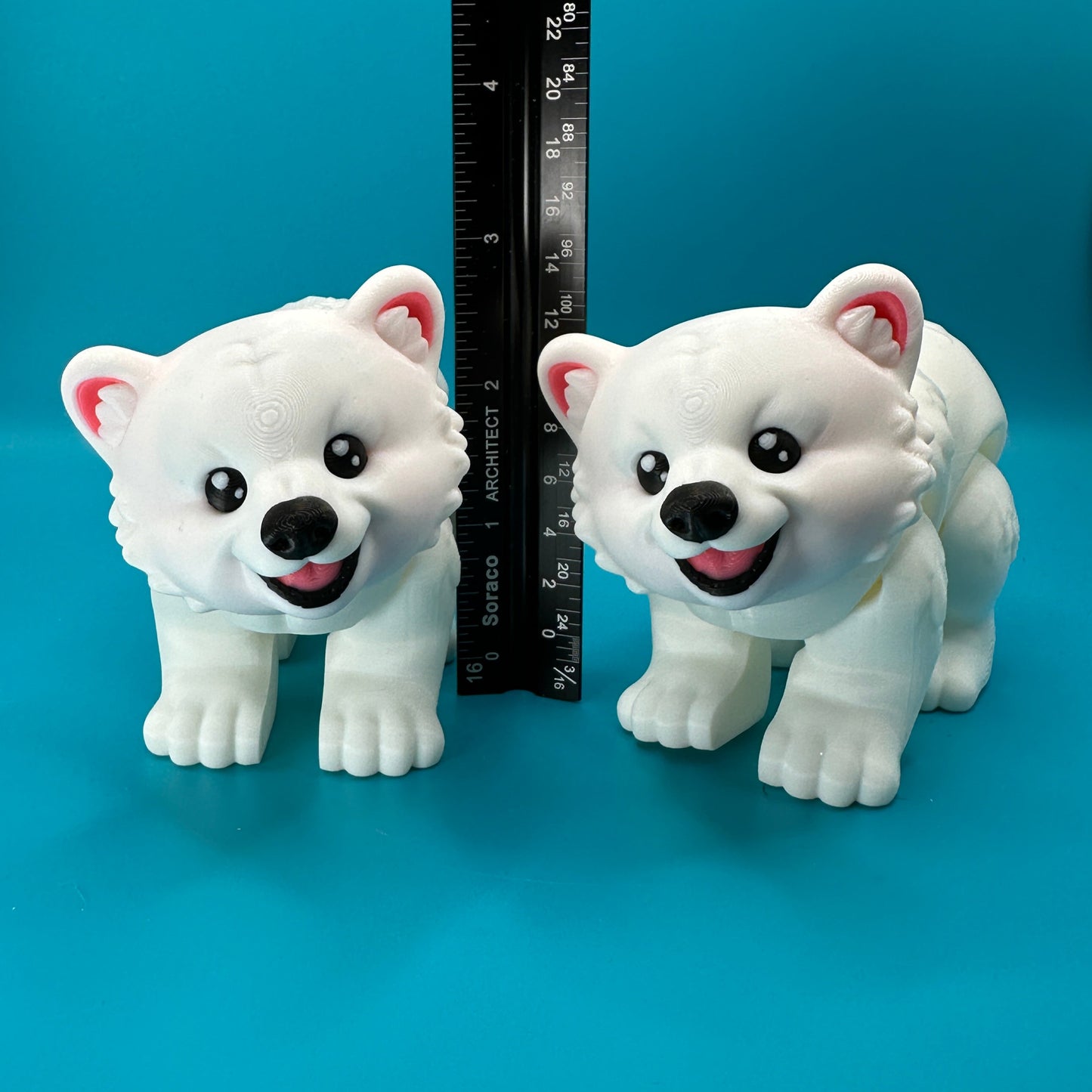 Baby Polar Bear Flexi | 3D Printed Animal