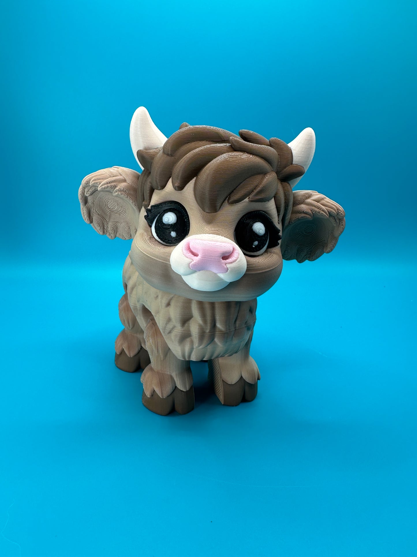 Cute Articulating Highland Cow Desk Toy Fidget