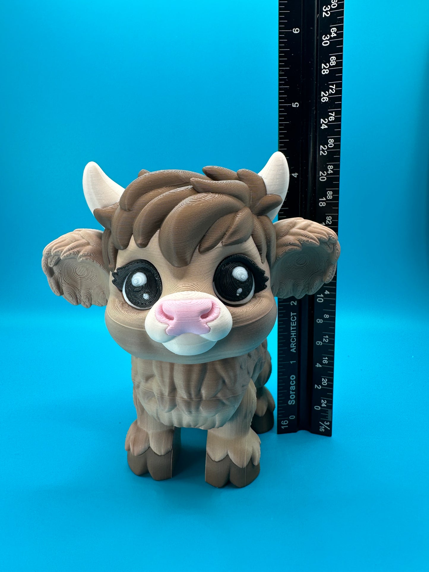 Cute Articulating Highland Cow Desk Toy Fidget