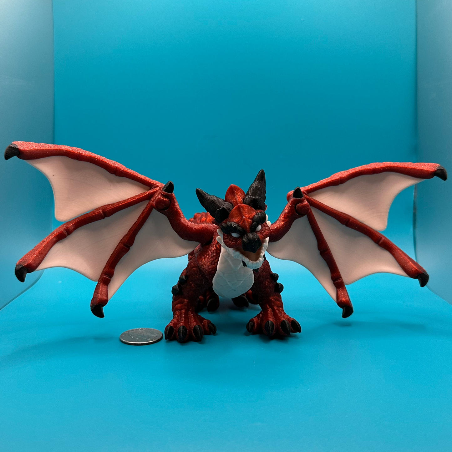 Wind Elemental Dragon 3D Print