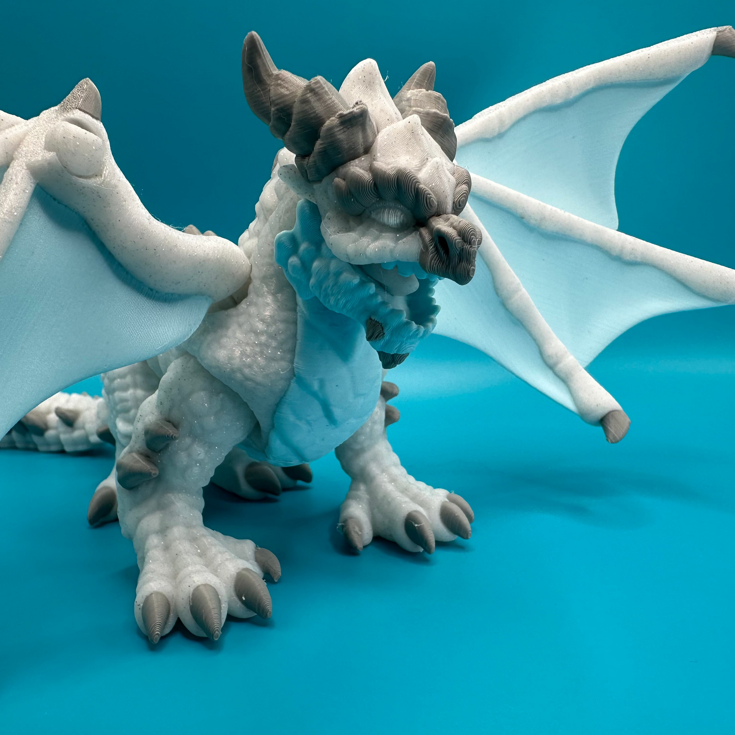 Wind Elemental Dragon 3D Print