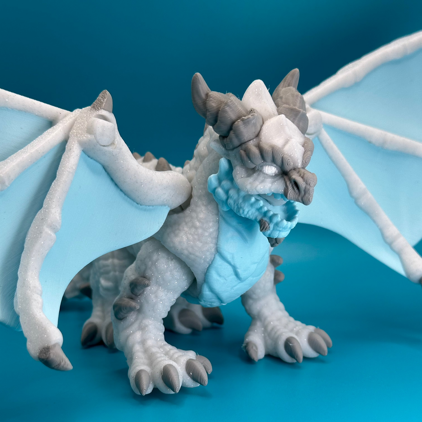 Wind Elemental Dragon 3D Print