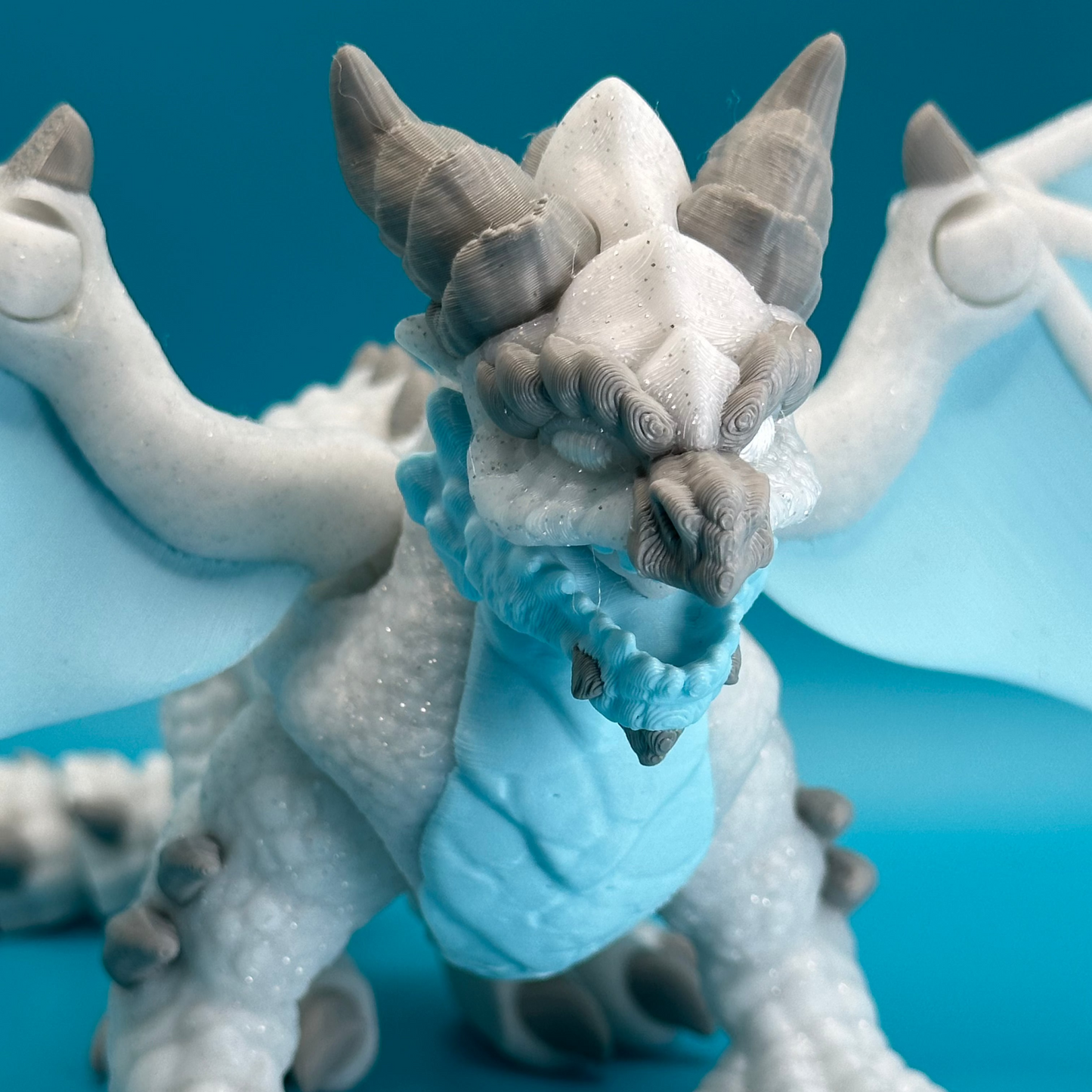 Wind Elemental Dragon 3D Print