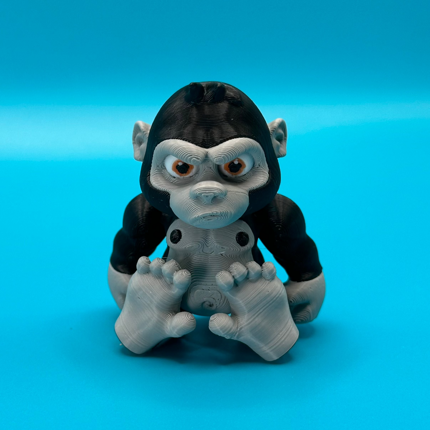 3D Printed Flexi Gorilla Desk Toy