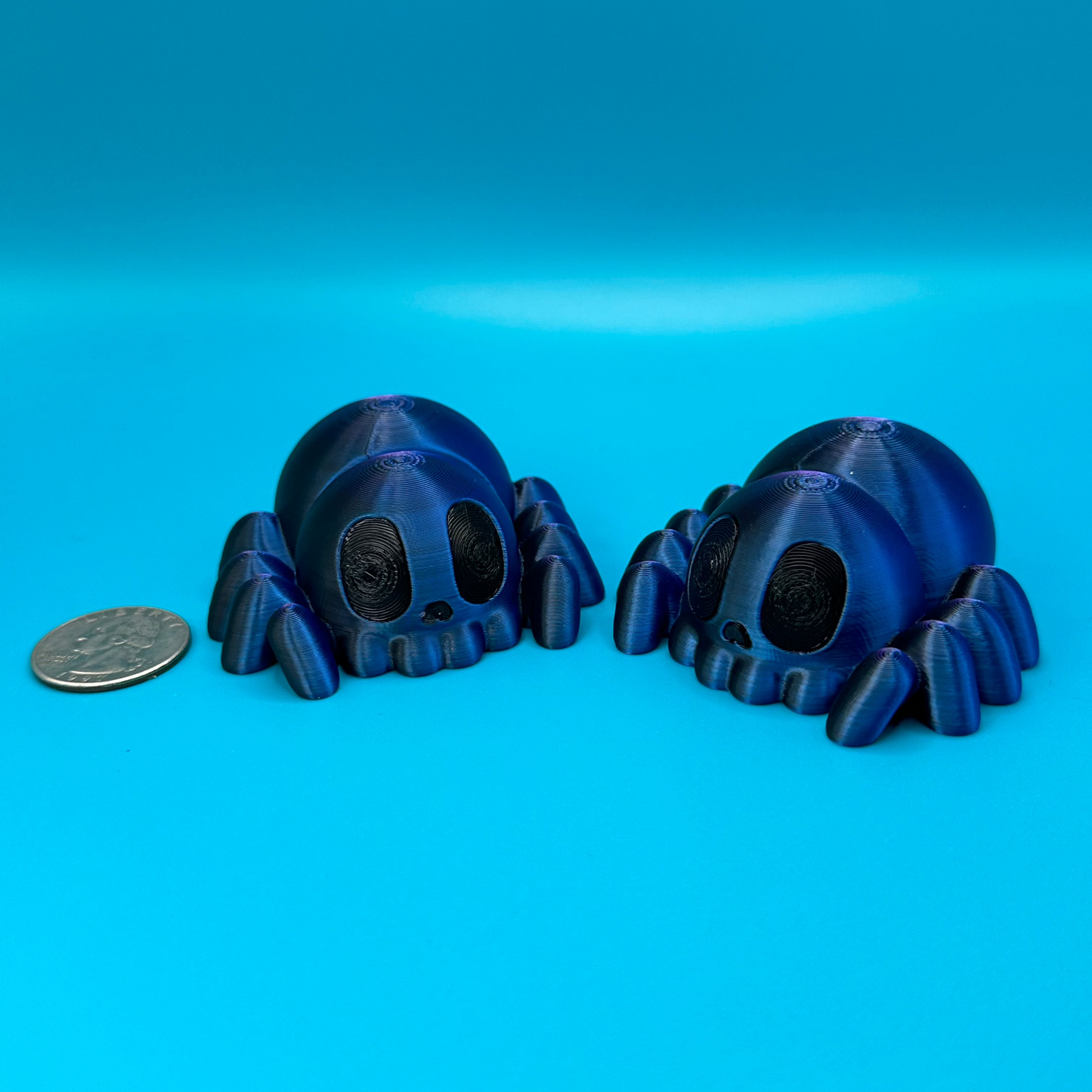 3D Printed Fidget Skull Spider