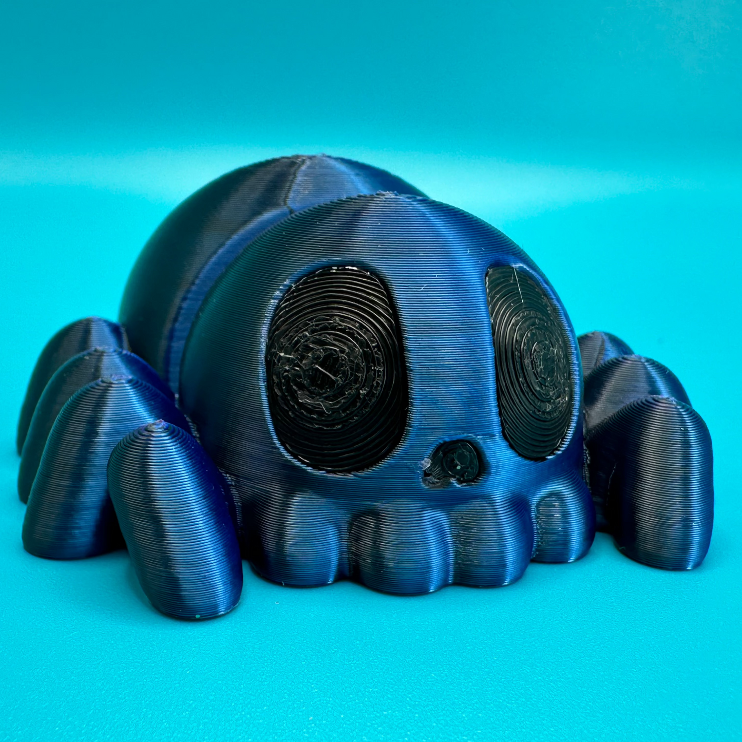 3D Printed Fidget Skull Spider