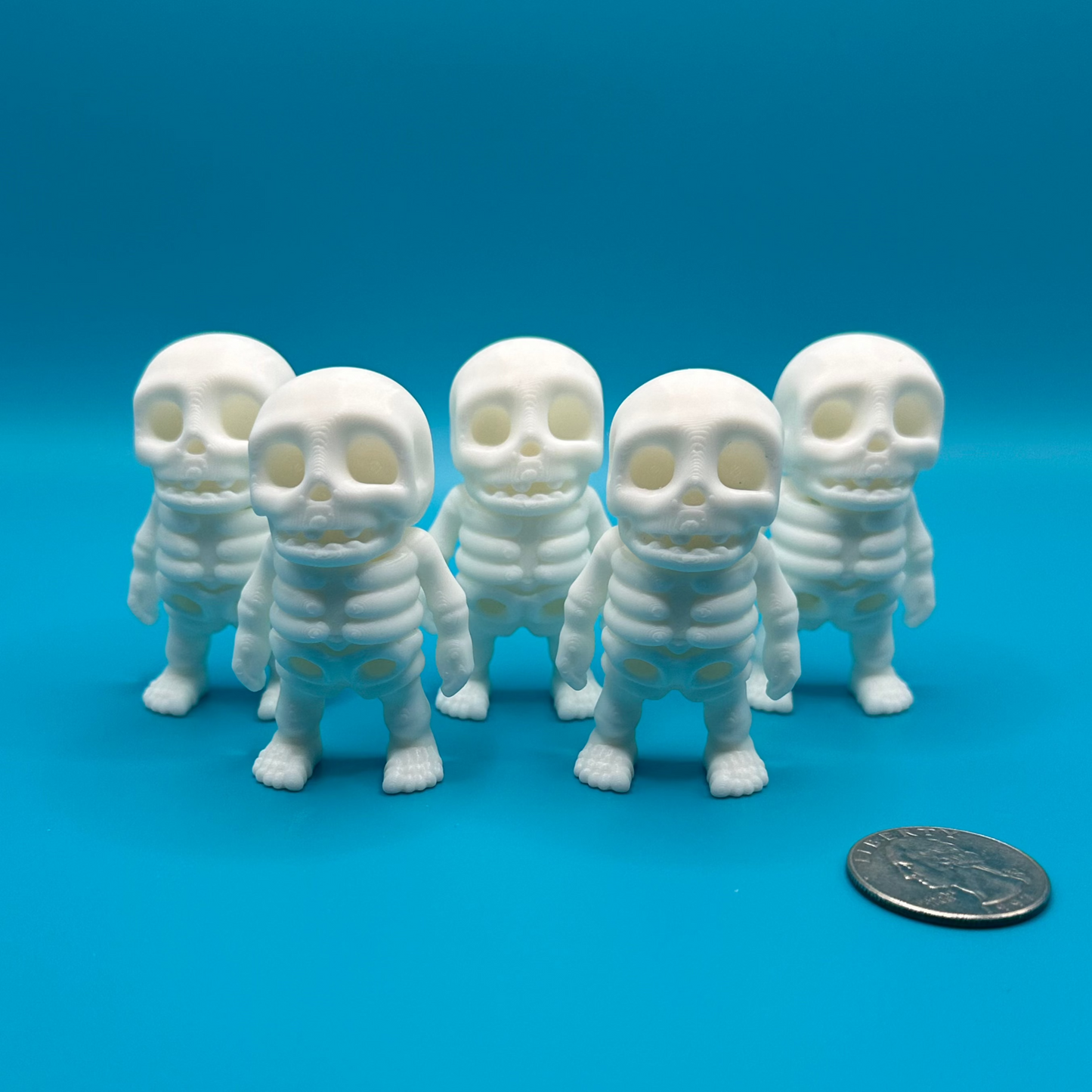 3D Printed Fidget Skeleton Toy