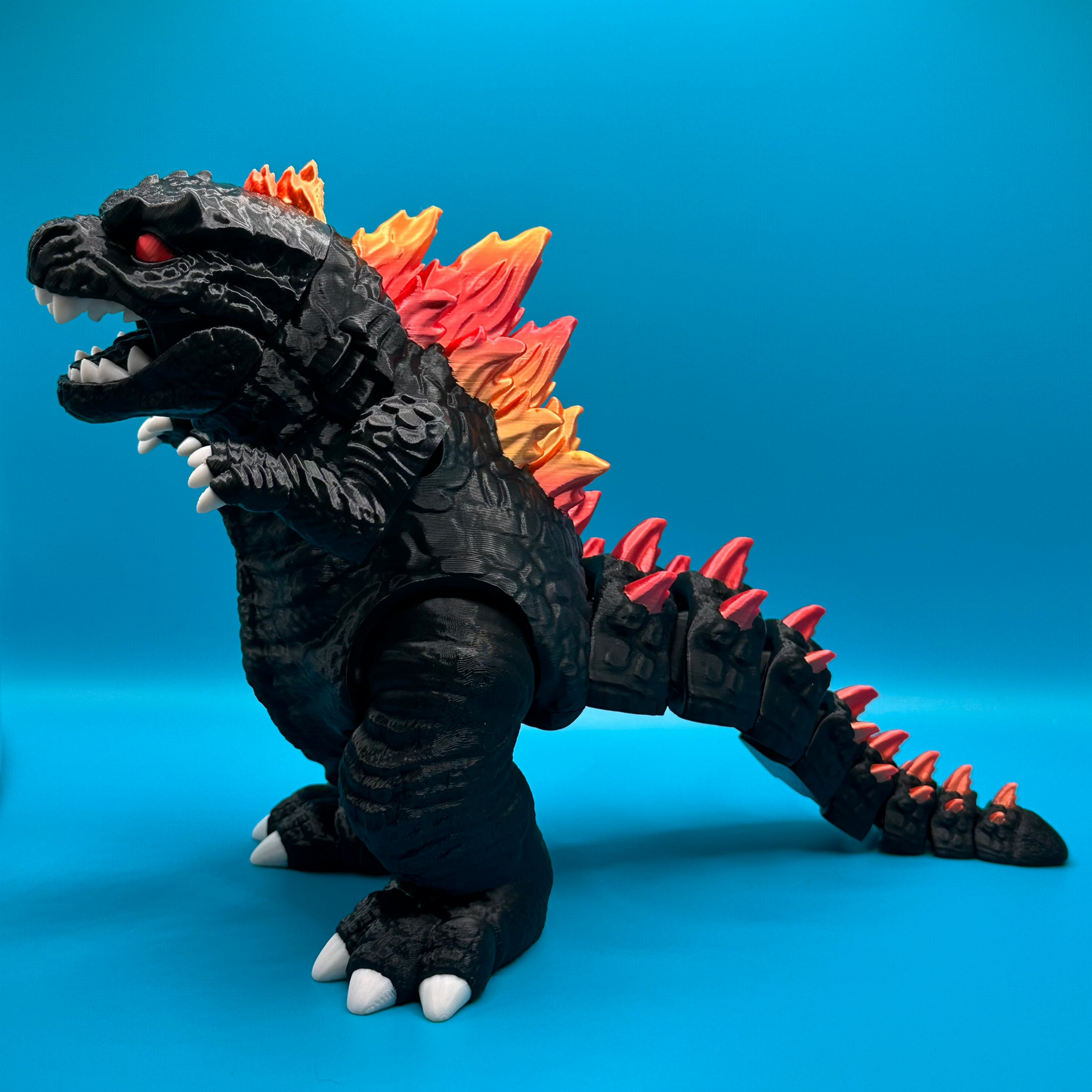 Articulating Godzilla 3D Printed Toy