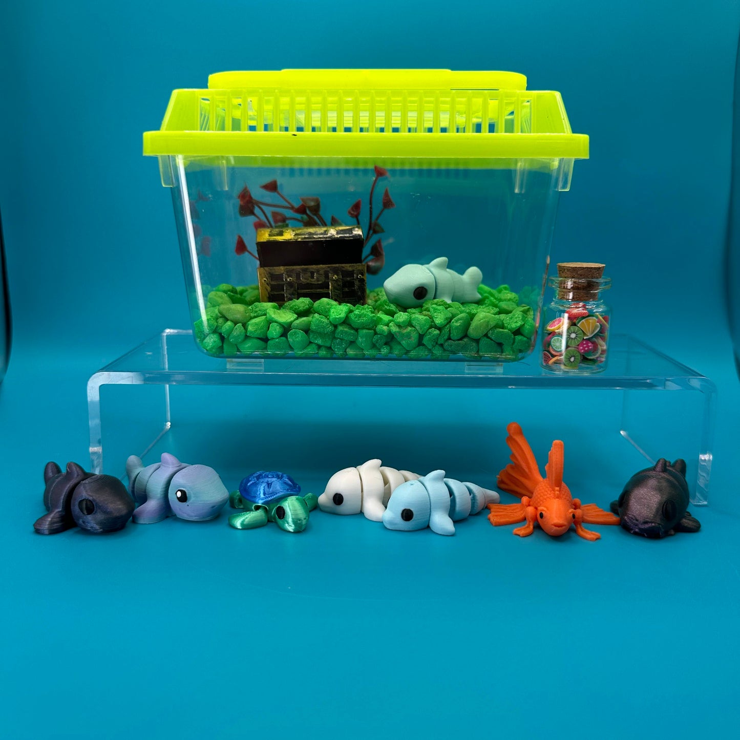 3D Printed Animal Terrarium or Aquarium Kit