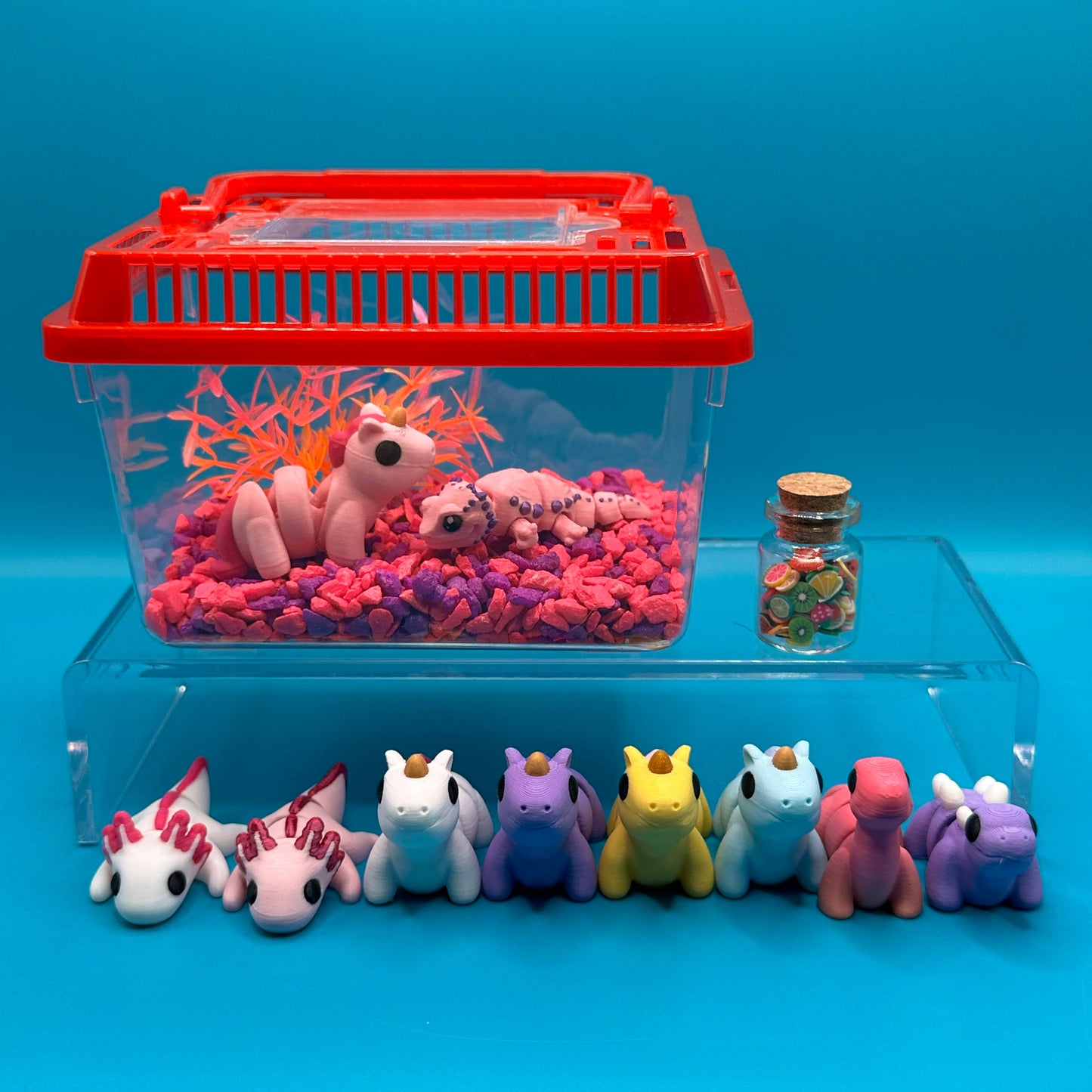 3D Printed Animal Terrarium or Aquarium Kit