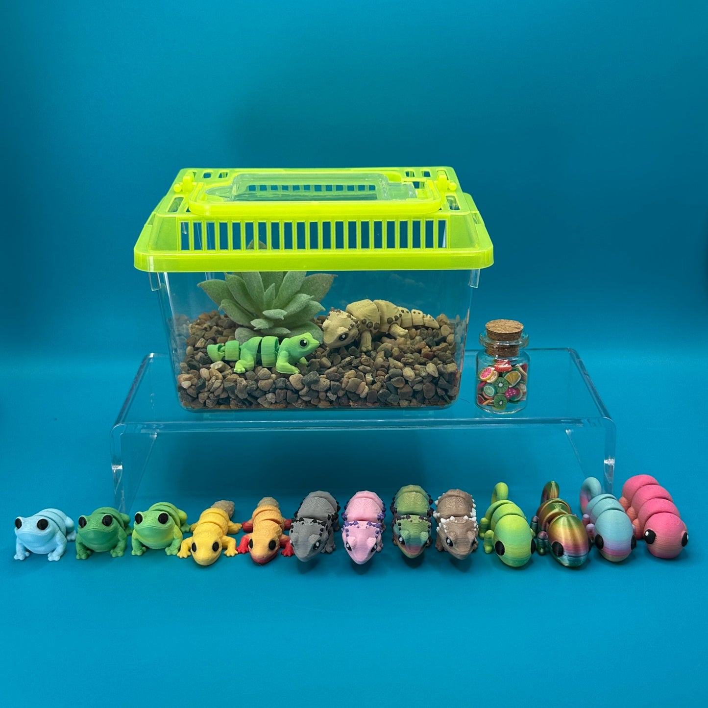 3D Printed Animal Terrarium or Aquarium Kit