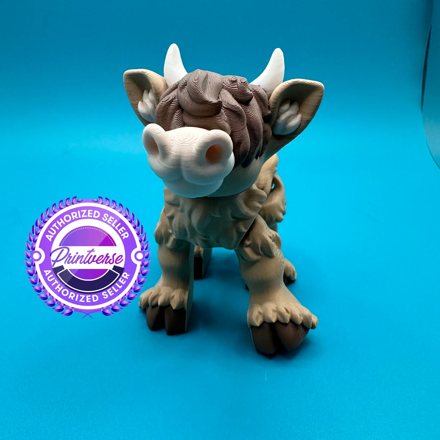 Flexi 3D Printed Highland Cow | Printverse