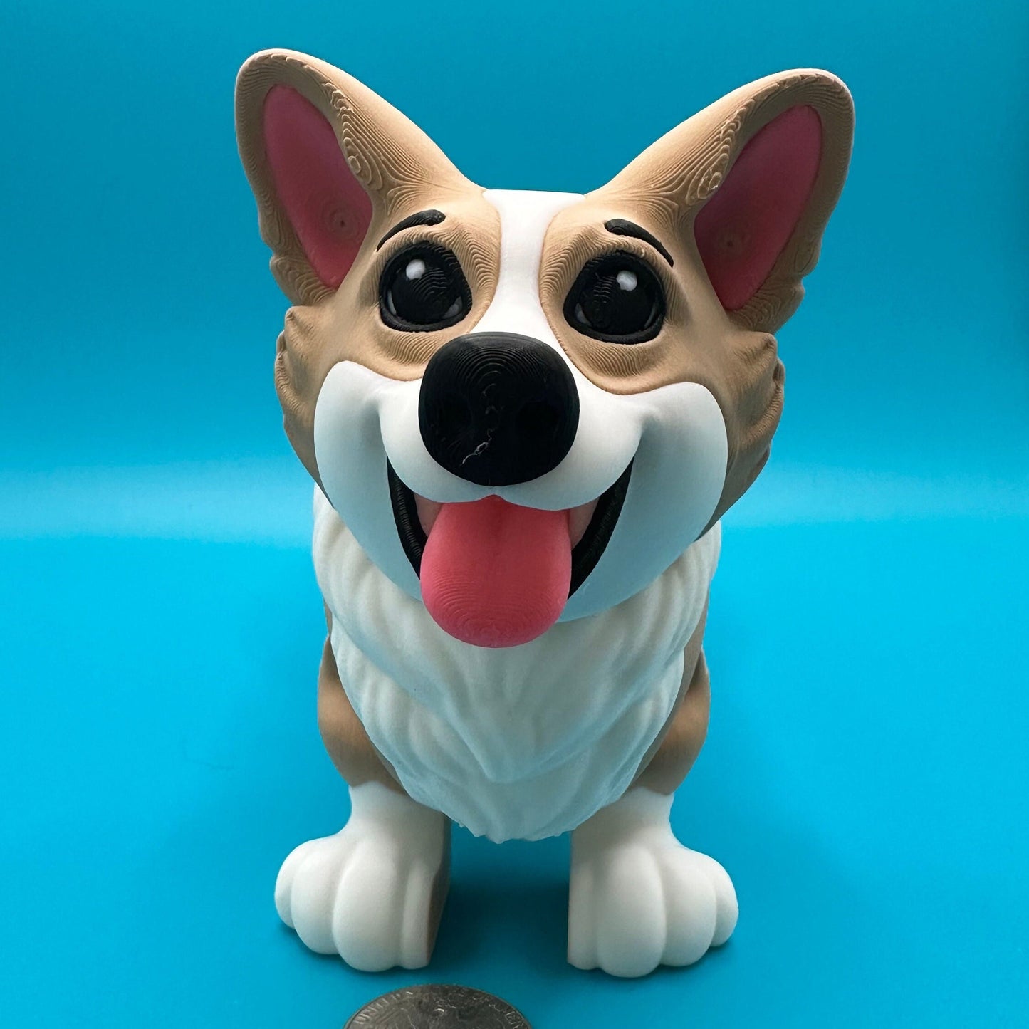 Articulated 3D Printed Corgi