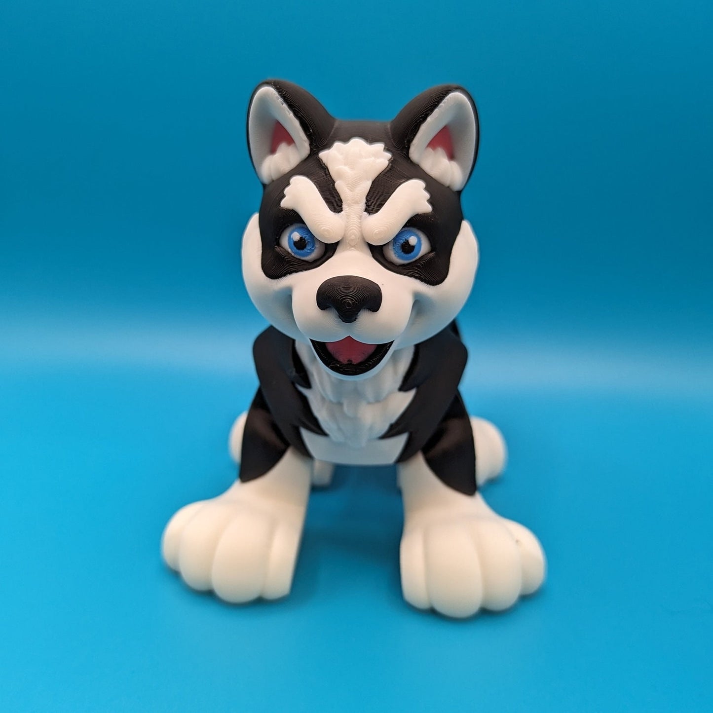 Articulating Husky 3D Printed Toy