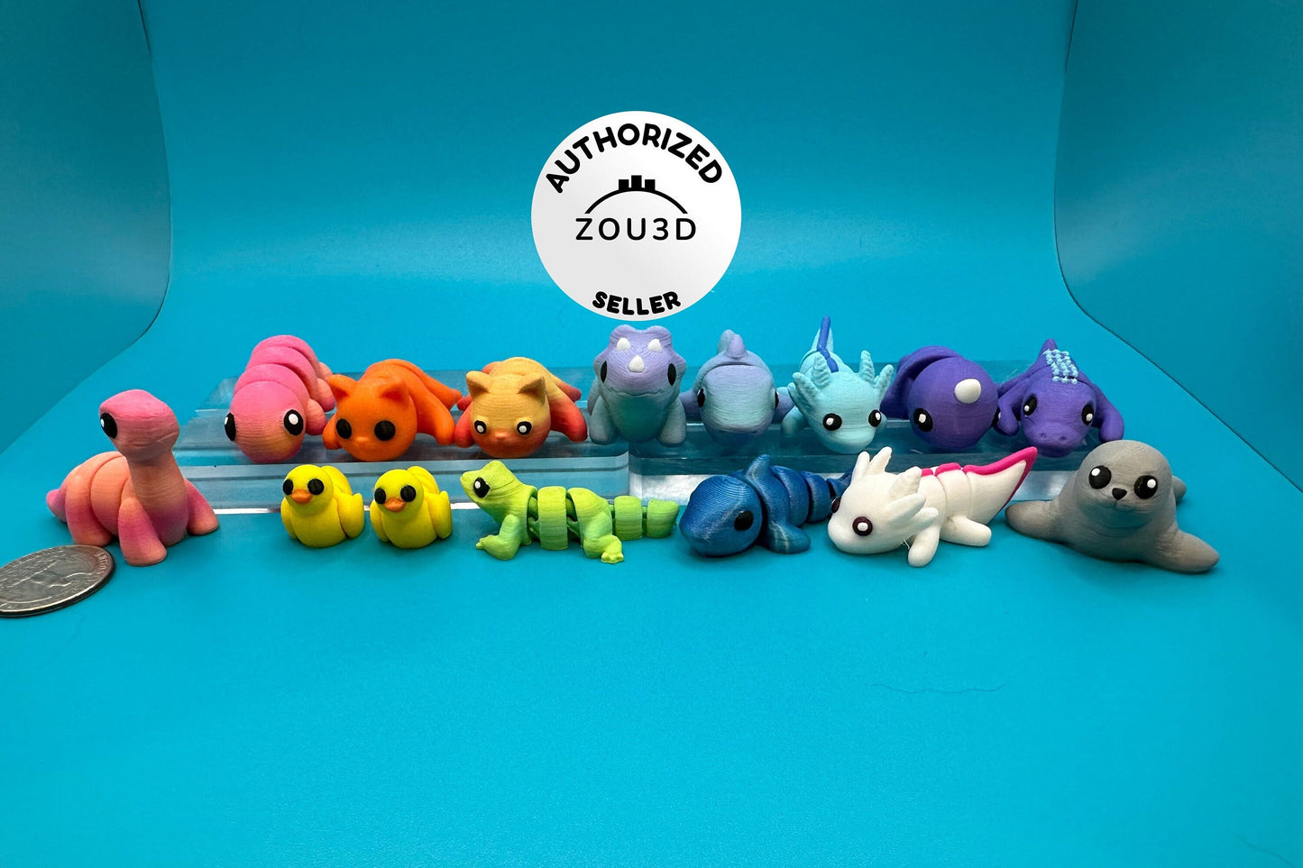 3D Printed Cute Mini Animal
