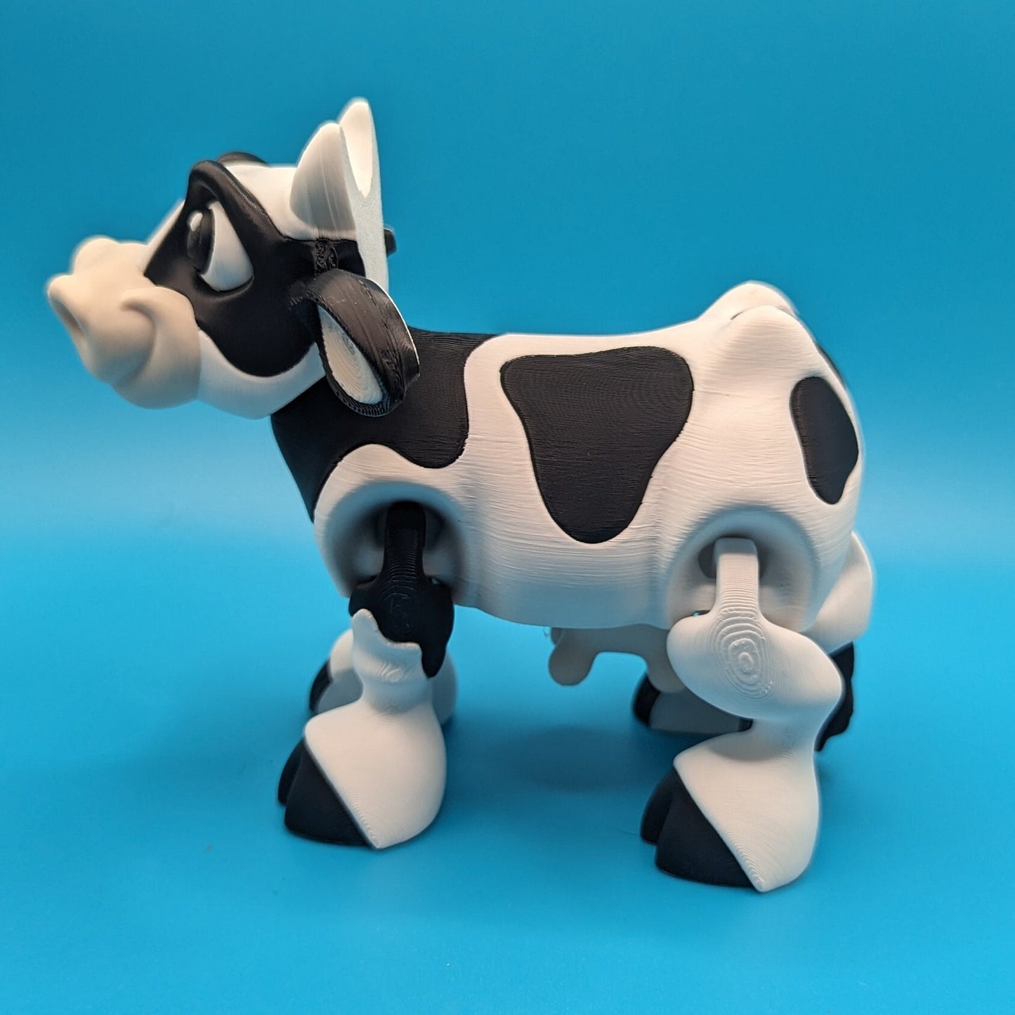 Flexi 3D Printed Cow