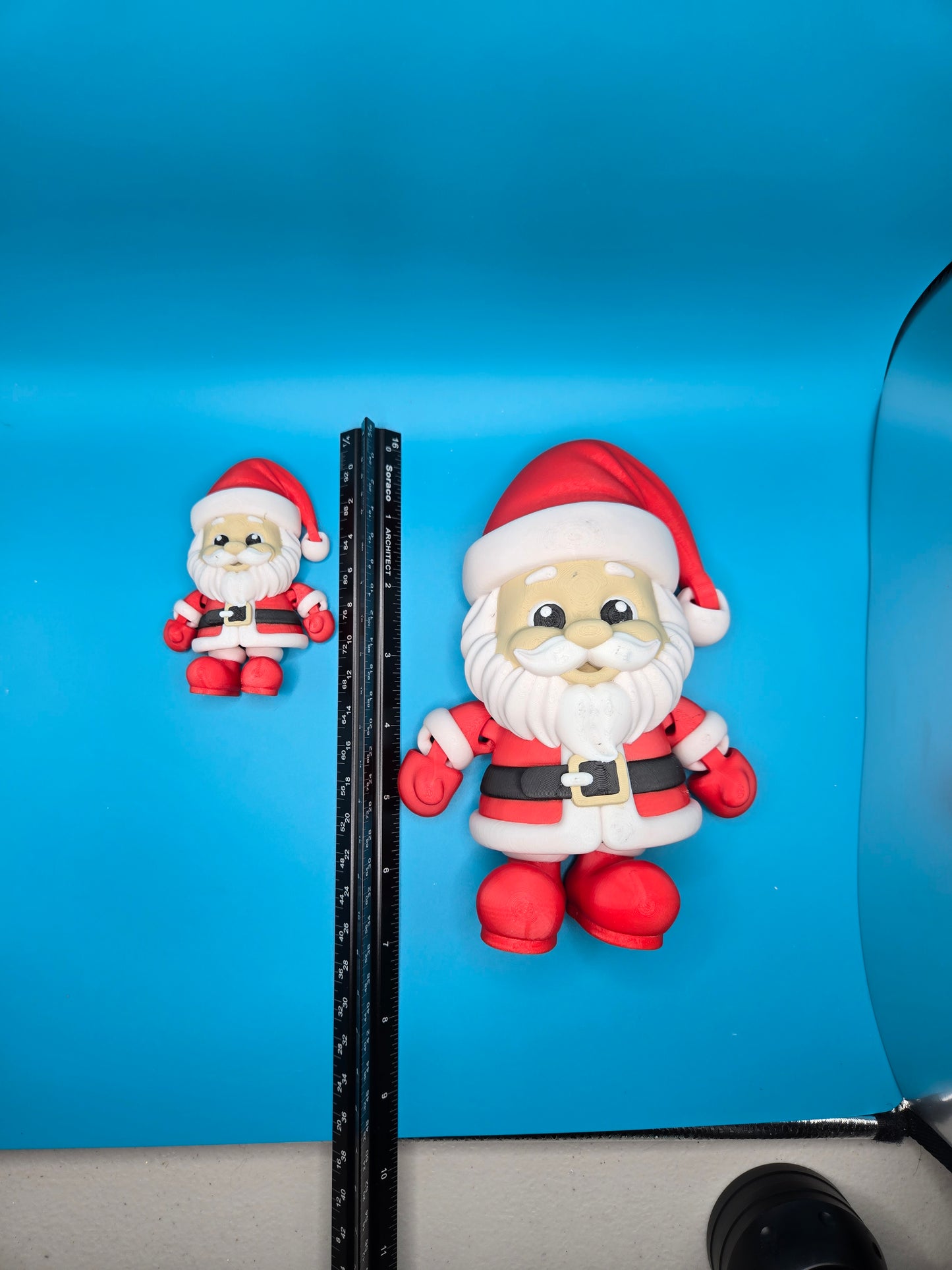 3D Printed Flexi Santa