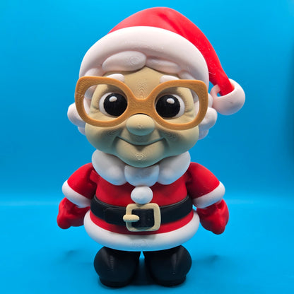 Flexi Mrs Claus | 3D Printed