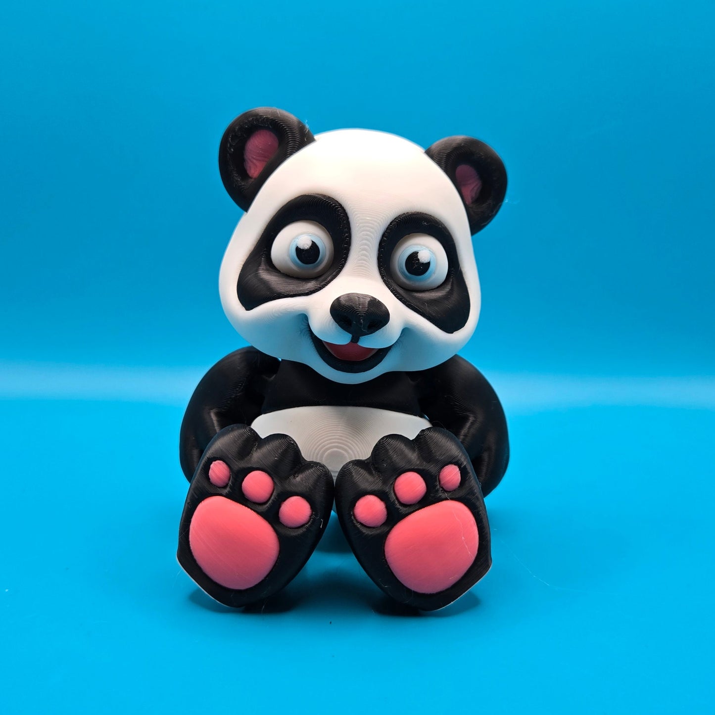 Panda Bear Flexi 3D Printed Toy