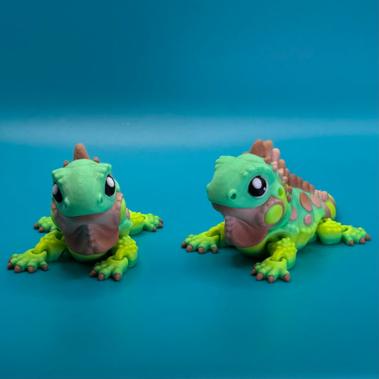 Articulated Iguana Toy
