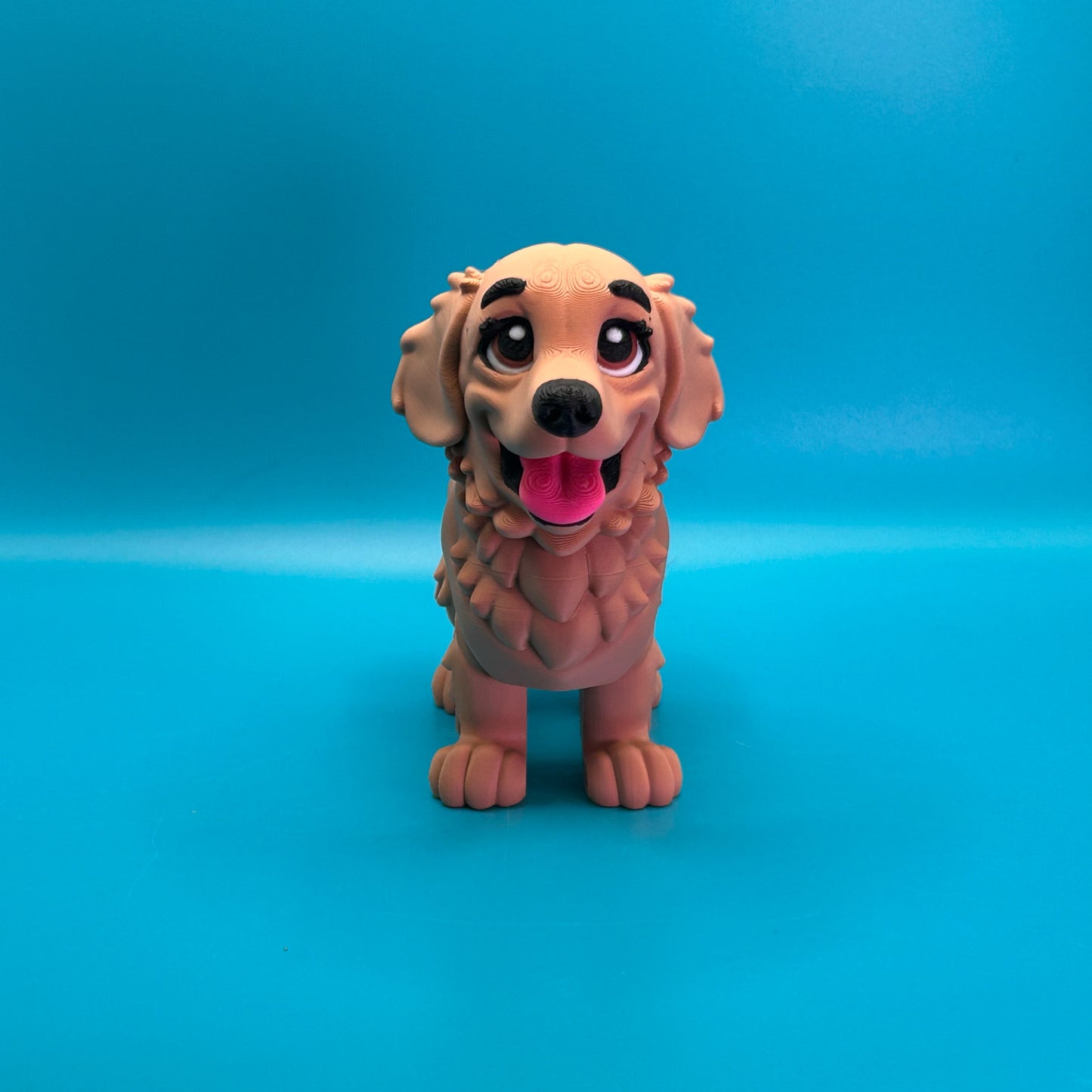 Articulated Golden Retriever Toy