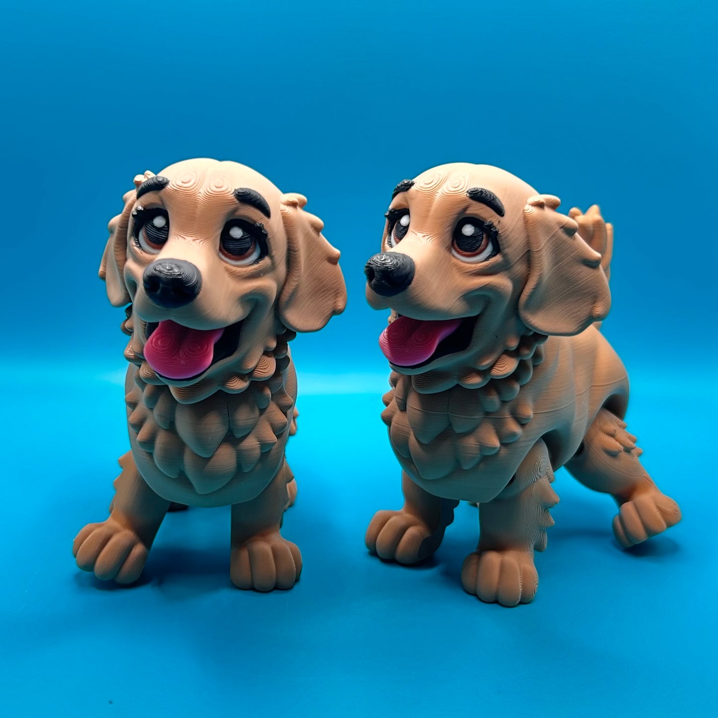 Articulated Golden Retriever Toy