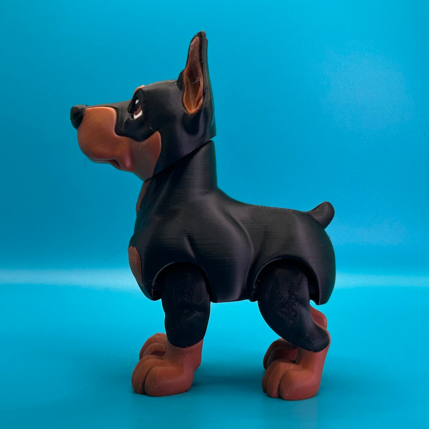 Articulated Doberman Toy