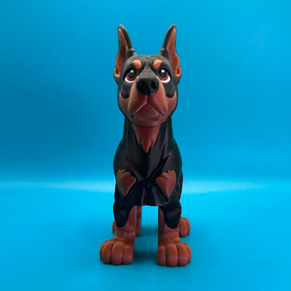 Articulated Doberman Toy