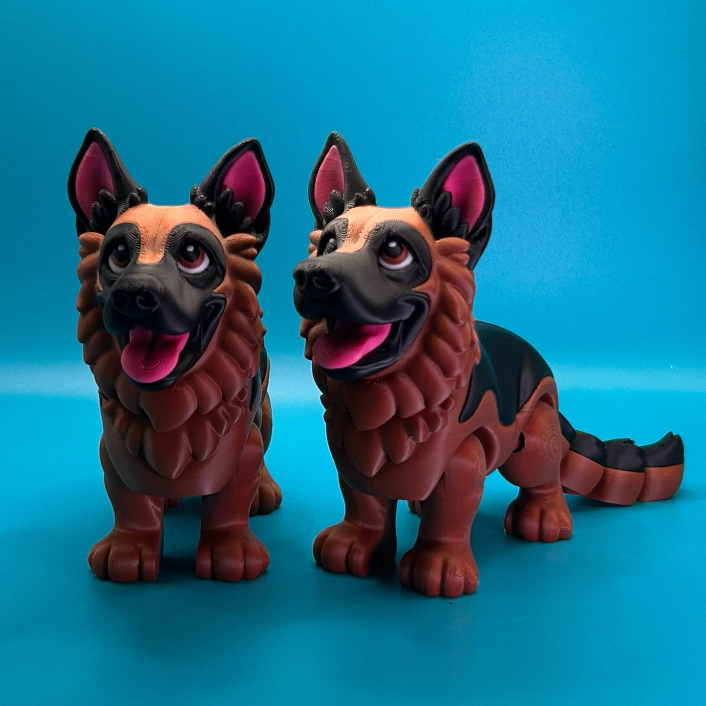Articulated German Shepard Toy