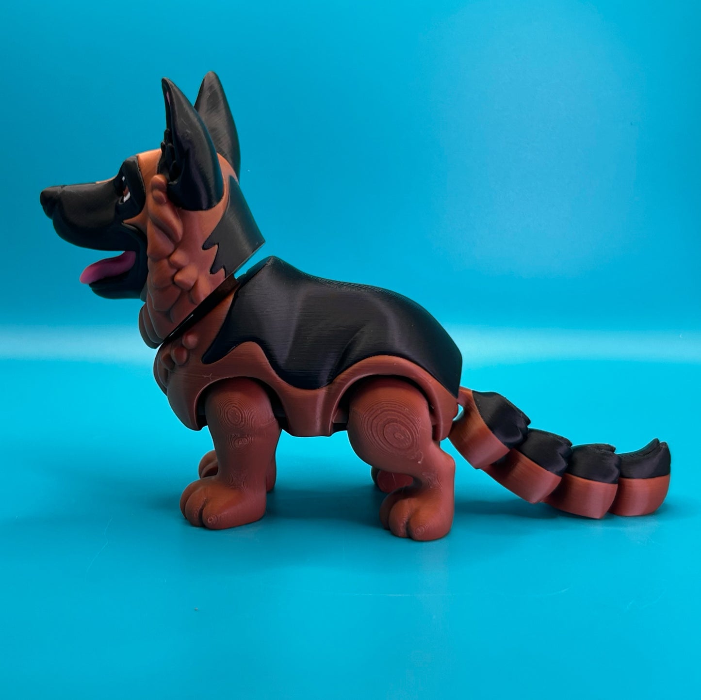 Articulated German Shepard Toy