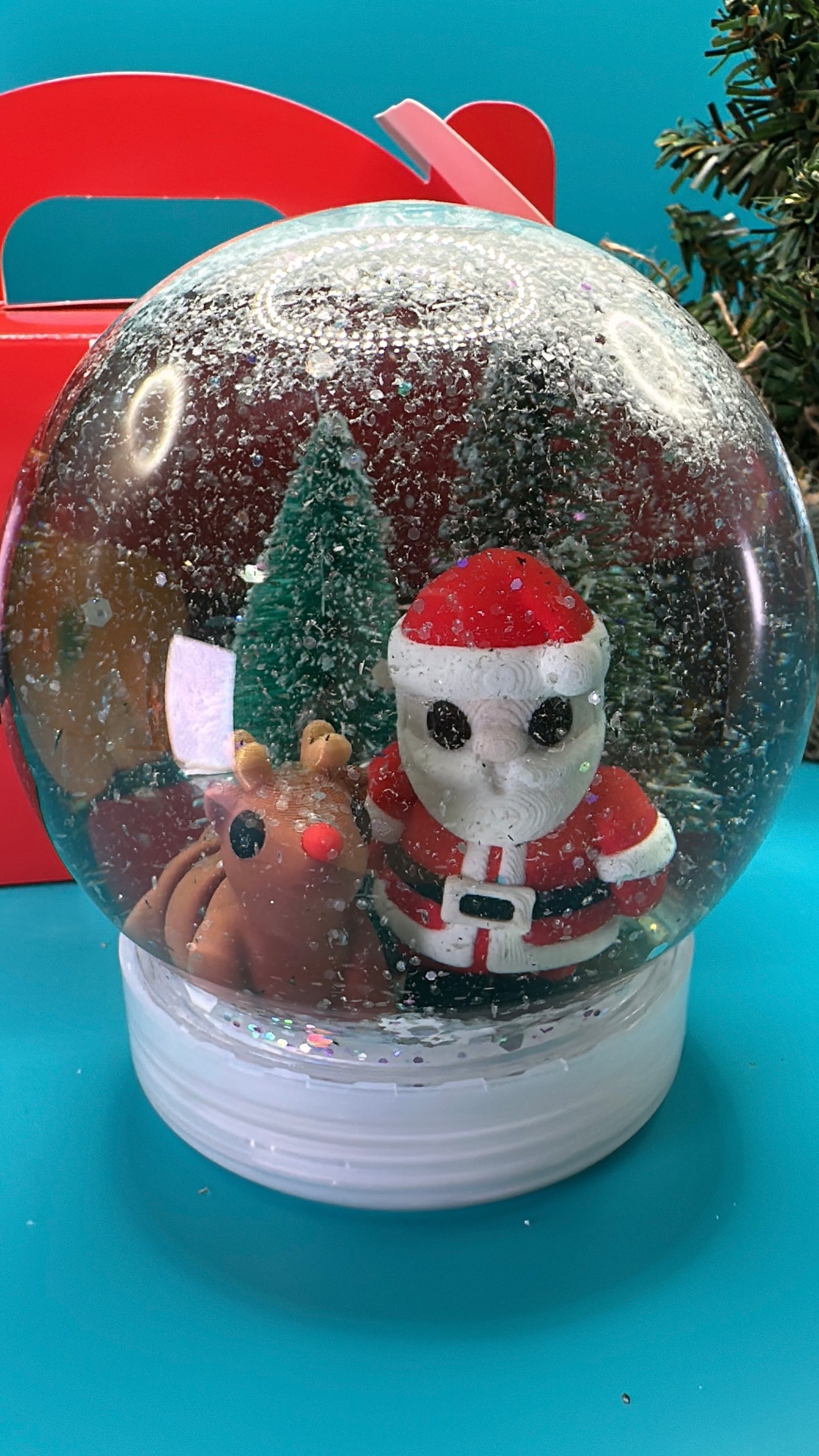 DIY Snowglobe Kit | Grinch | Santa | Rudolph