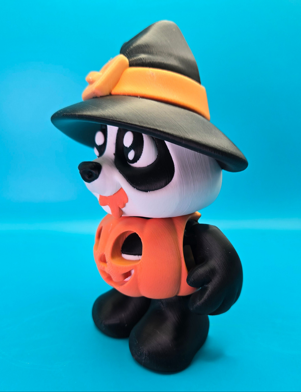 Halloween Pumpkin Panda Fidget Desk Toy