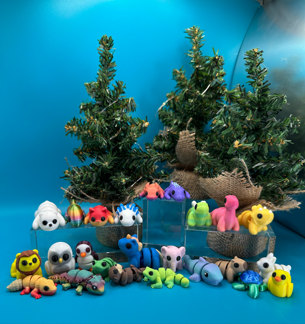 Holiday Advent Calendar w/ 3D Printed Minis