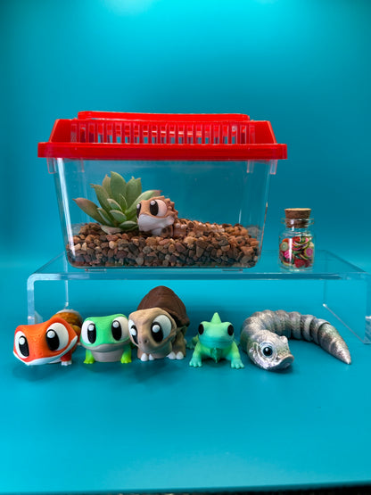 3D Printed Animal Terrarium or Aquarium Kit