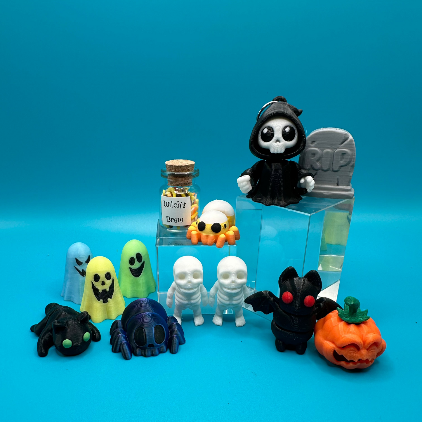 Halloween 12 Day Advent Calendar | 3D Printed Figures