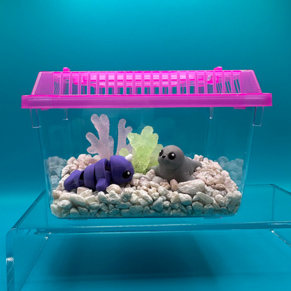 3D Printed Animal Terrarium or Aquarium Kit