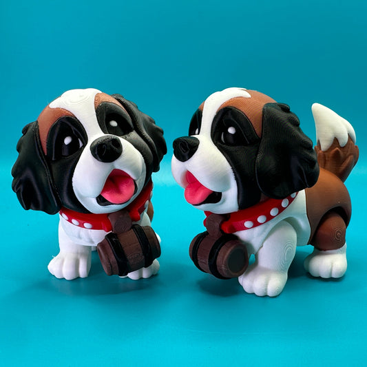 Saint Bernard Fidget Dog